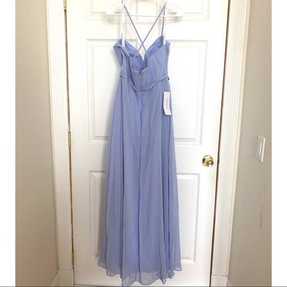 Azazie Lavender Naeem Bridesmaid Dress Size A10 *NWT - Picture 3 of 6